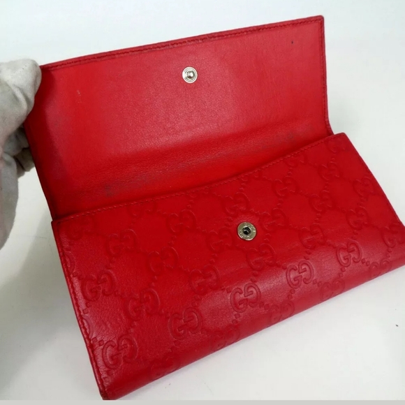 GUCCI HIMA INTERLOCKING G STUDS DOUBLE HOOK PURSE - Picture 5 of 8